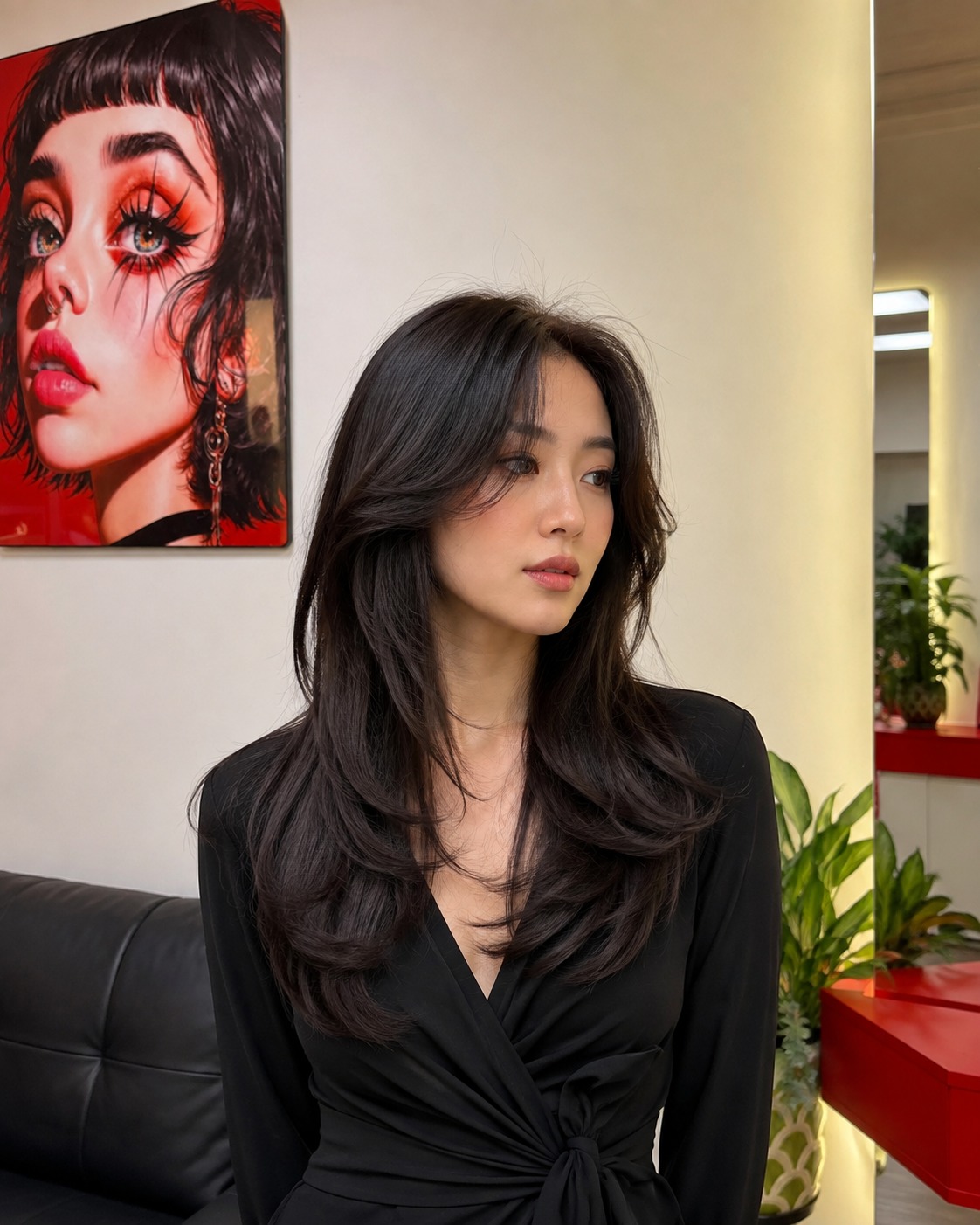 Long Layer hairstyle at LeLe Hair Design