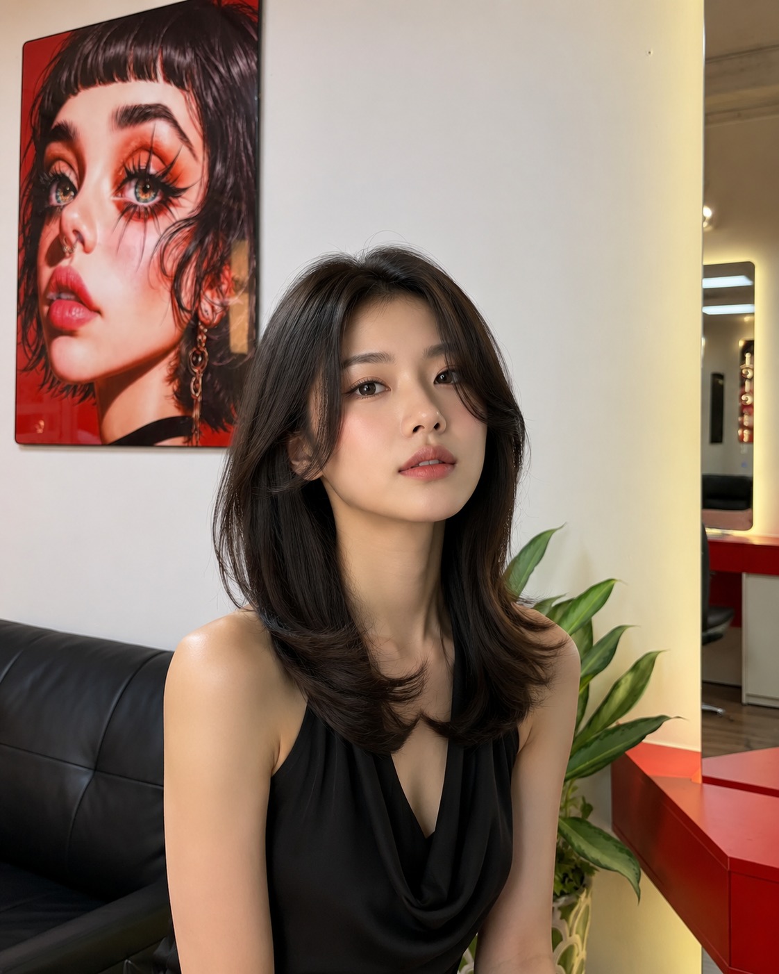 Bob Layer hairstyle at LeLe Hair Design